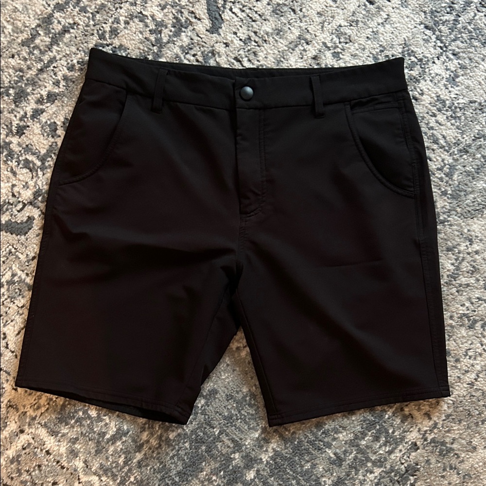 Black Golf Shorts